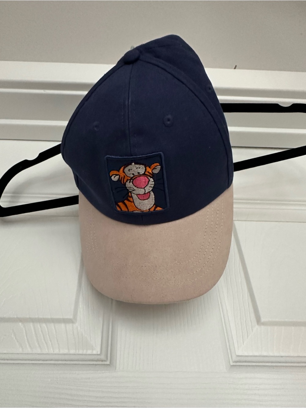 Navy and Tan Tigger Baseball Hat